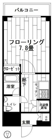 サンパレス田端壱番館の物件間取画像